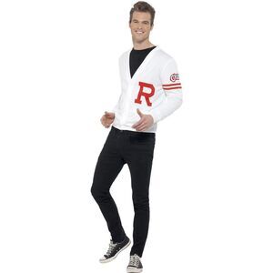 Grease Mens Rydell Prep Costume / White/Red